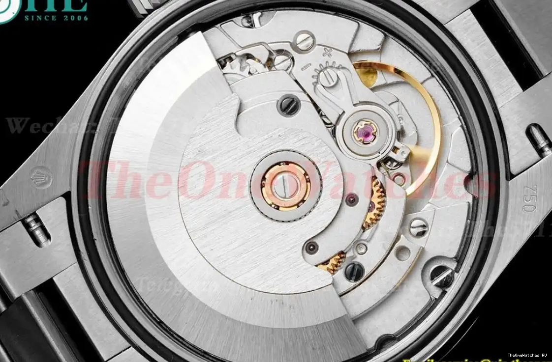 31mm Datejust President SS SS A2824 Flower Dia JDF Blue 0503
